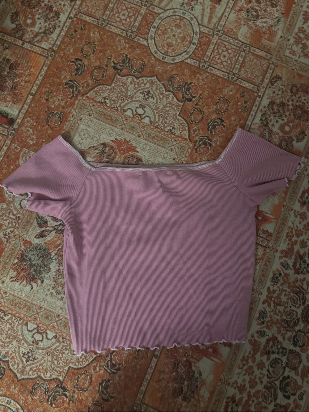 Forever 21 Lavender Ribbed Top - Picture 3 of 4